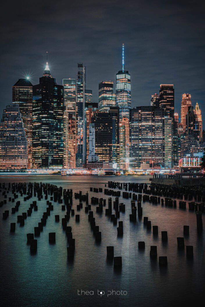 New York City lights
