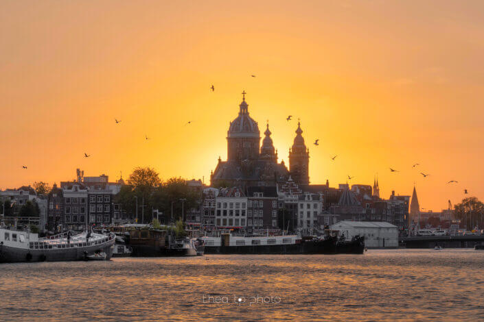 Sunset Amsterdam